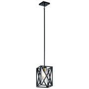 Kichler - 44083BK - One Light Mini Pendant - Moorgate - Black
