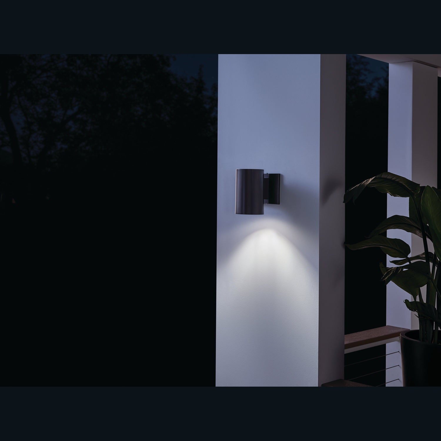 Kichler - 9234BK - One Light Outdoor Wall Mount - Black
