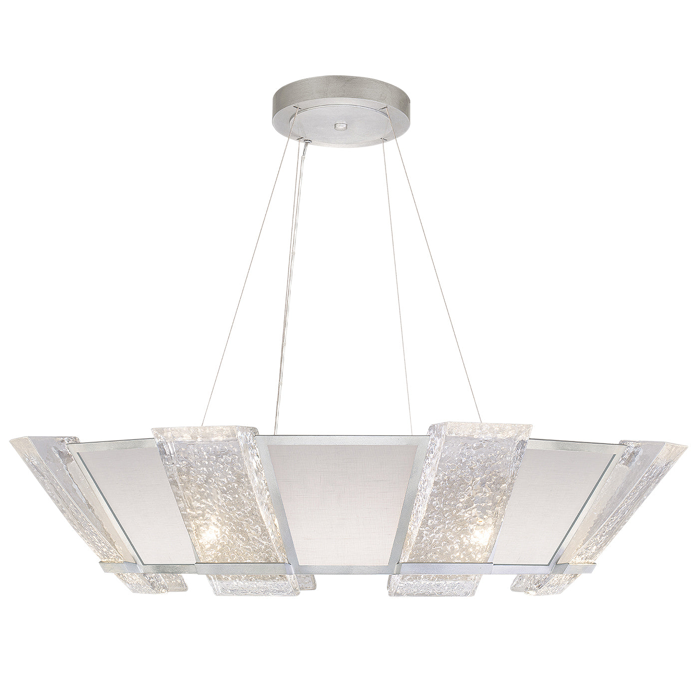 Fine Art - 890640-11ST - 16 Light Pendant - Crownstone - Silver