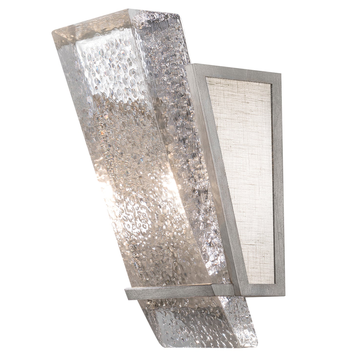 Fine Art Handcrafted Lighting - 890750-11ST - One Light Wall Sconce - Crownstone - Silver