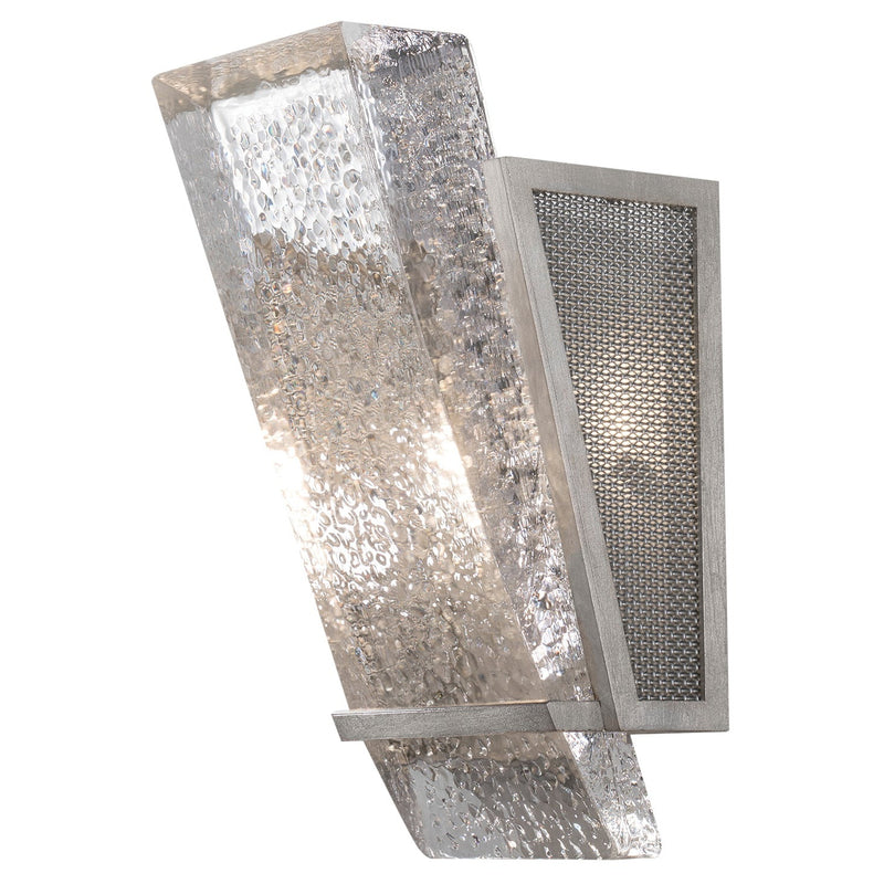 Fine Art Handcrafted Lighting - 890750-12ST - One Light Wall Sconce - Crownstone - Silver