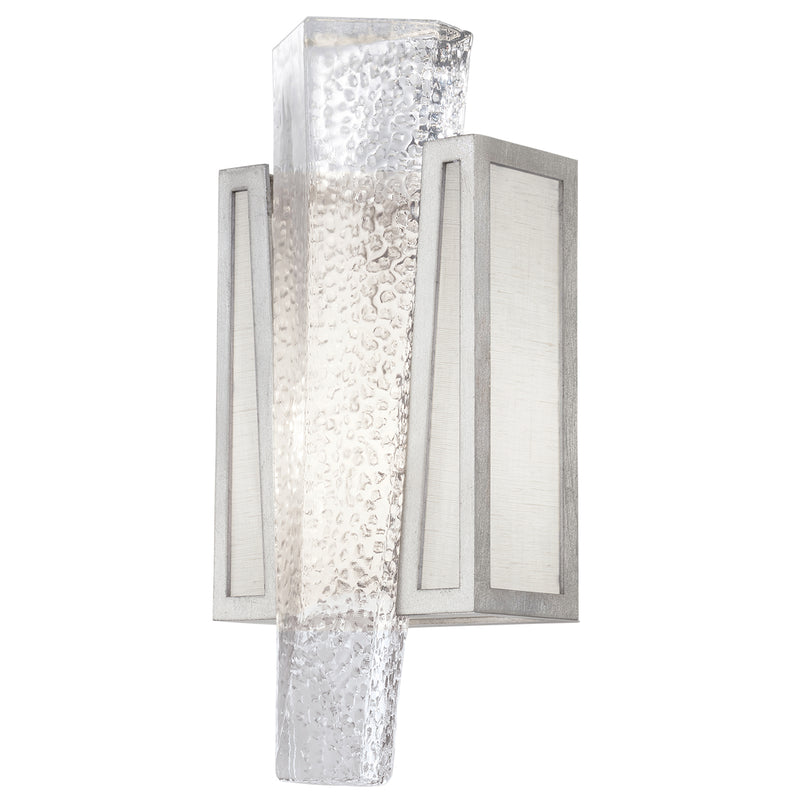Fine Art Handcrafted Lighting - 891150-11ST - One Light Wall Sconce - Crownstone - Silver