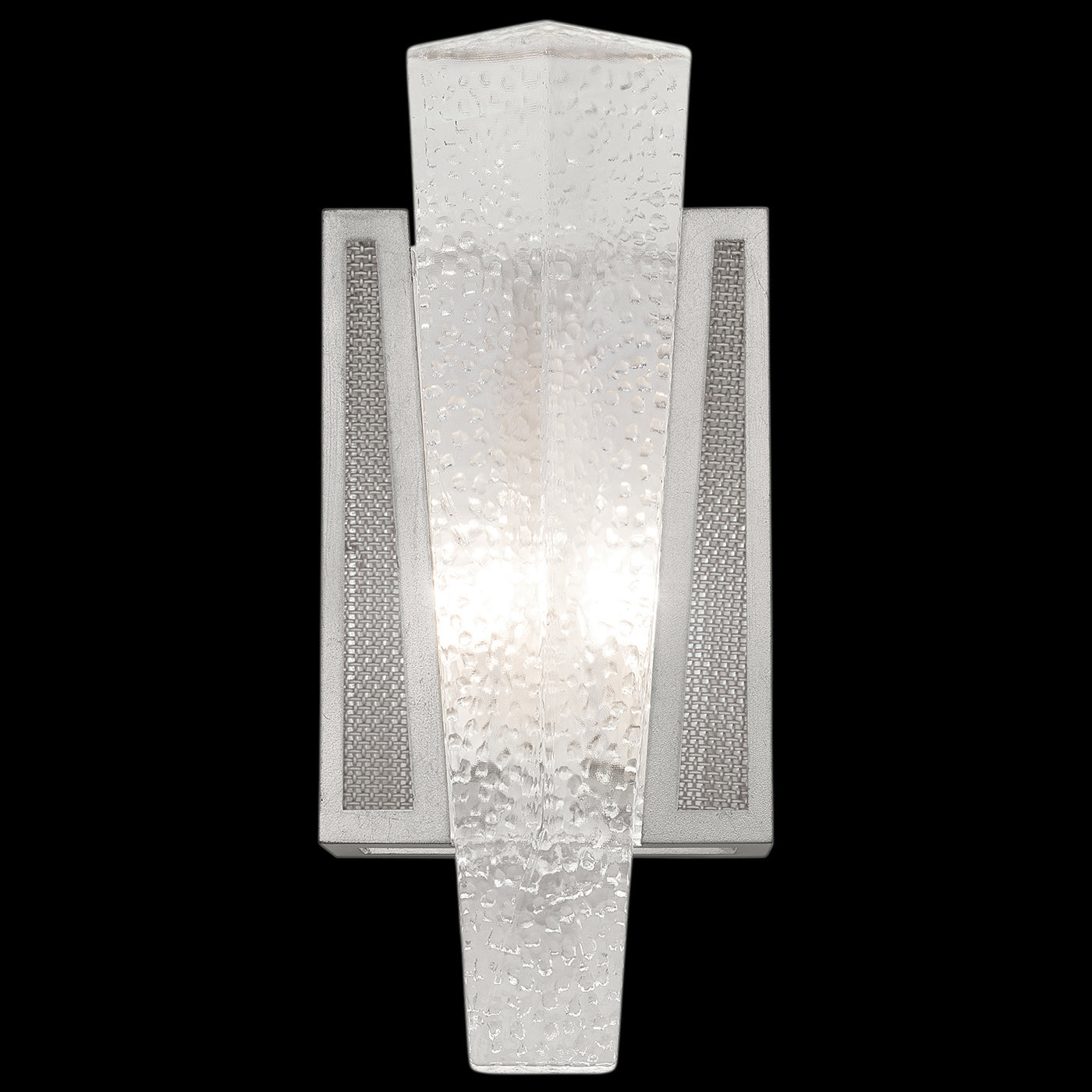 Fine Art - 891150-12ST - One Light Wall Sconce - Crownstone - Silver
