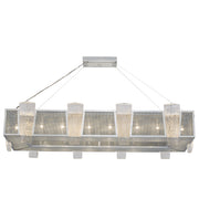 Fine Art Handcrafted Lighting - 891240-12ST - 16 Light Pendant - Crownstone - Silver