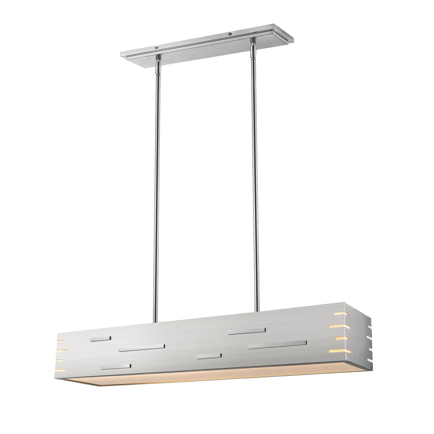 Z-Lite - 332-34BN-LED - LED Linear Chandelier - Loek - Brushed Nickel