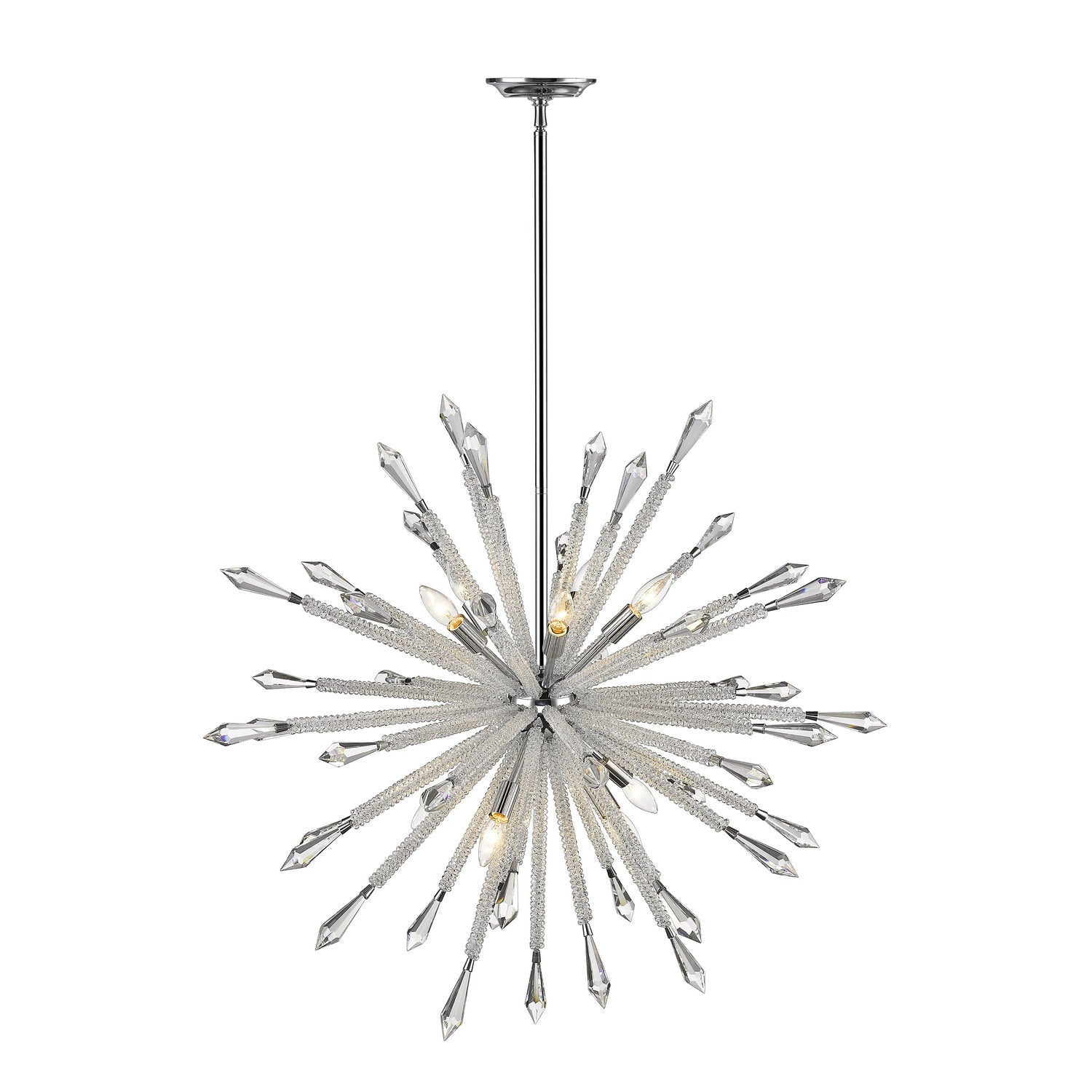 Z-Lite - 4002-10 - Ten Light Chandelier - Soleia - Chrome
