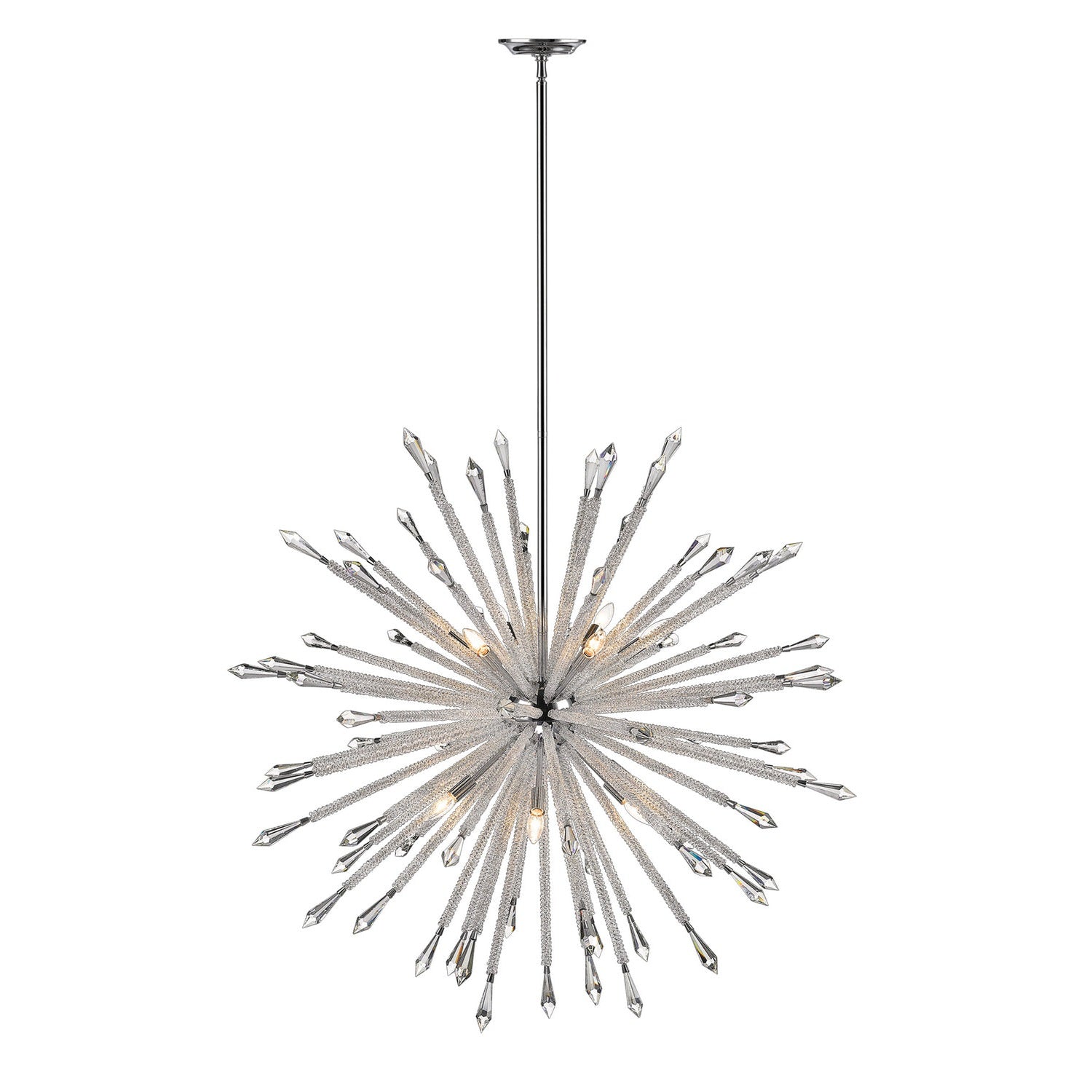 Z-Lite - 4002-12 - 12 Light Chandelier - Soleia - Chrome