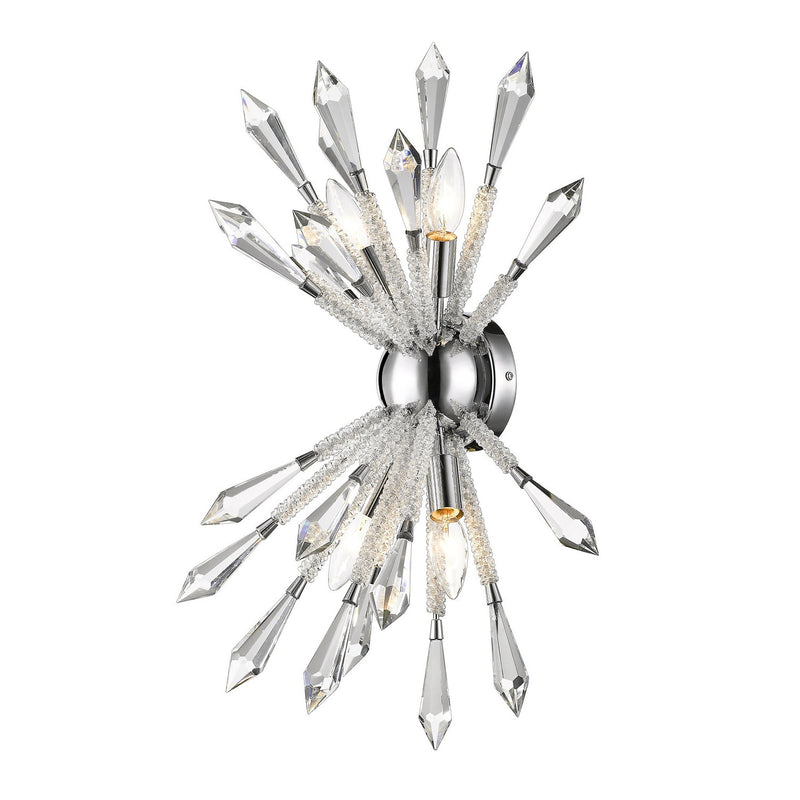 Z-Lite - 4002-4S - Four Light Wall Sconce - Soleia - Chrome
