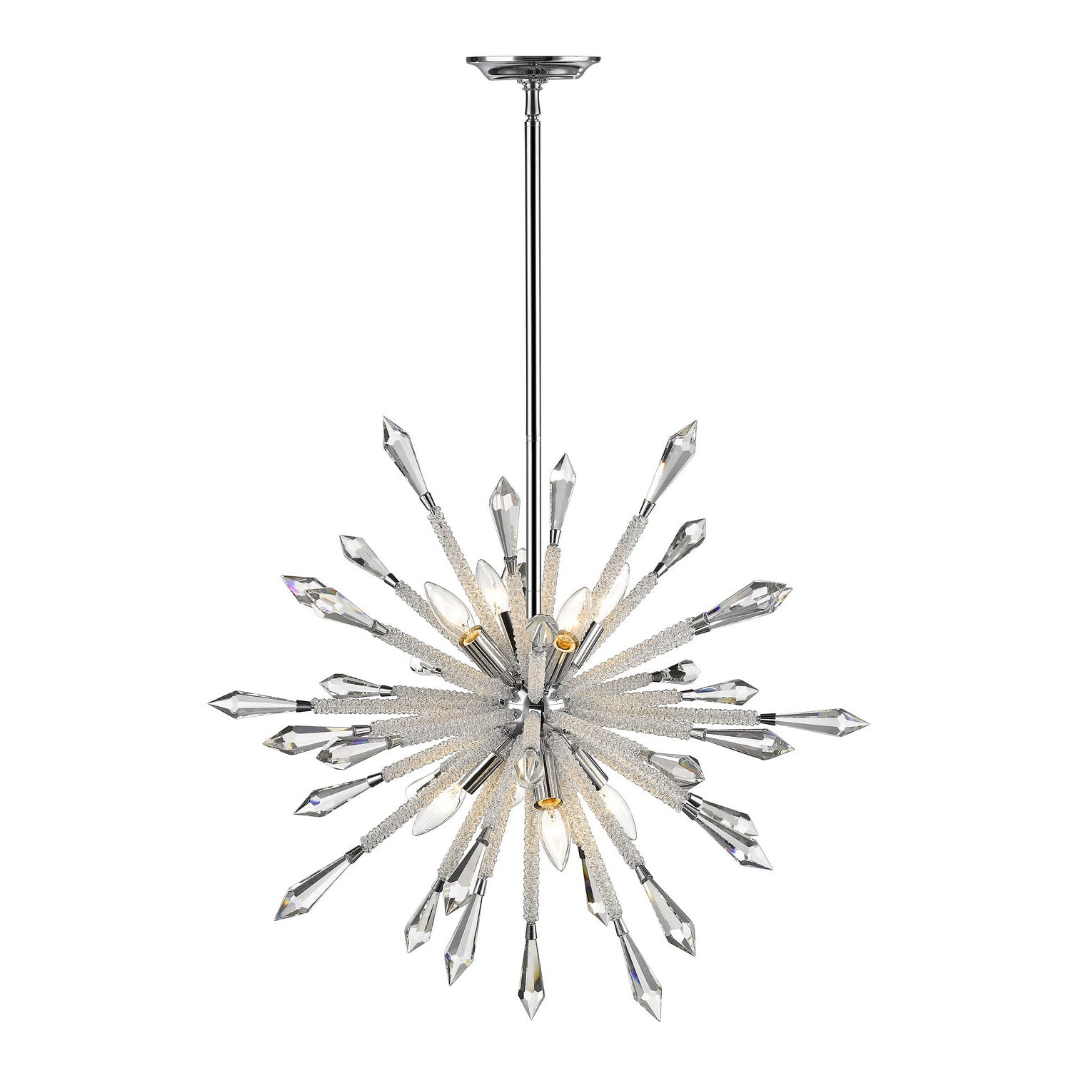 Z-Lite - 4002-8 - Eight Light Chandelier - Soleia - Chrome