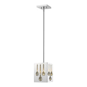 Z-Lite - 453SQMP-CH - One Light Pendant - Oberon - Chrome