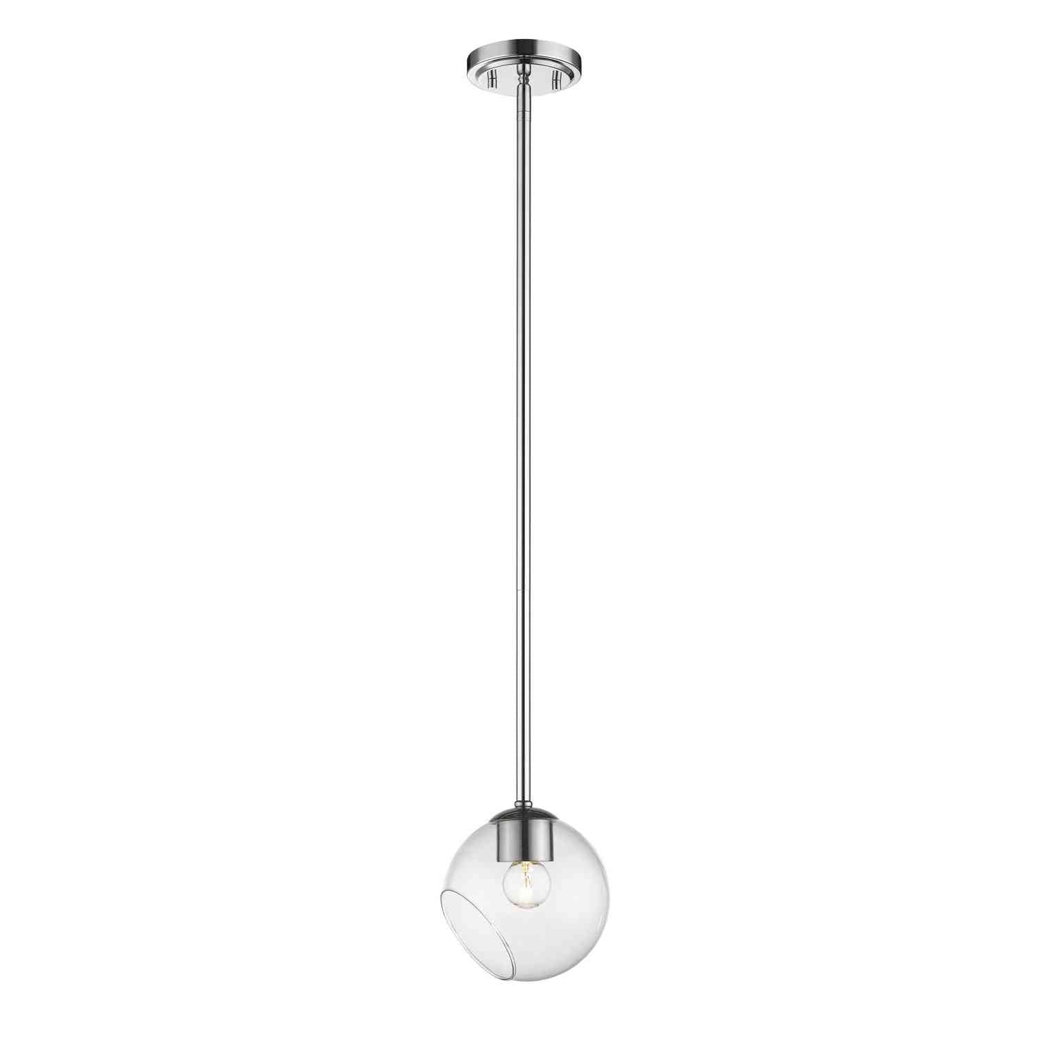 Z-Lite - 455MP-CH - One Light Pendant - Marquee - Chrome