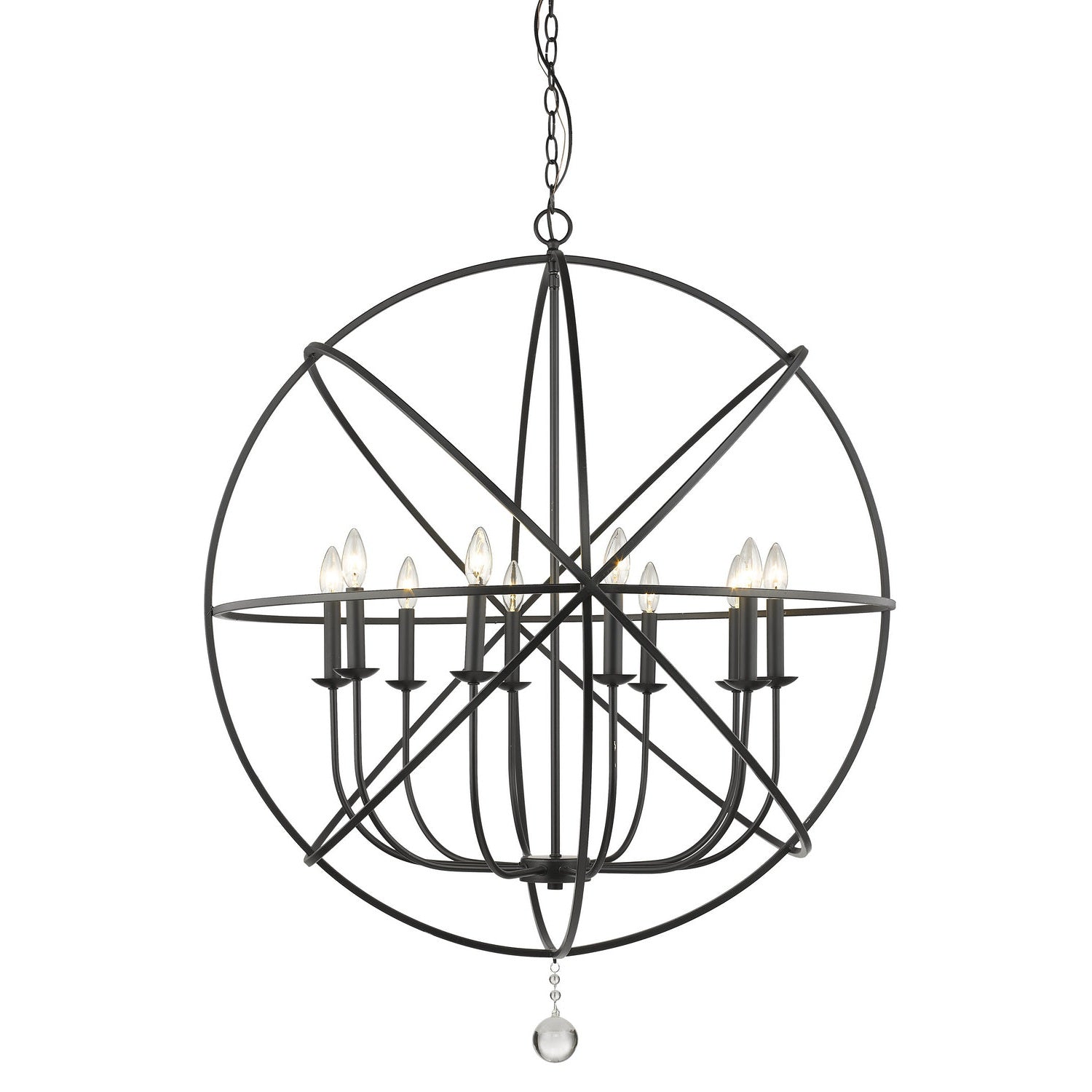 Z-Lite - 458-36MB - Ten Light Chandelier - Tull - Matte Black