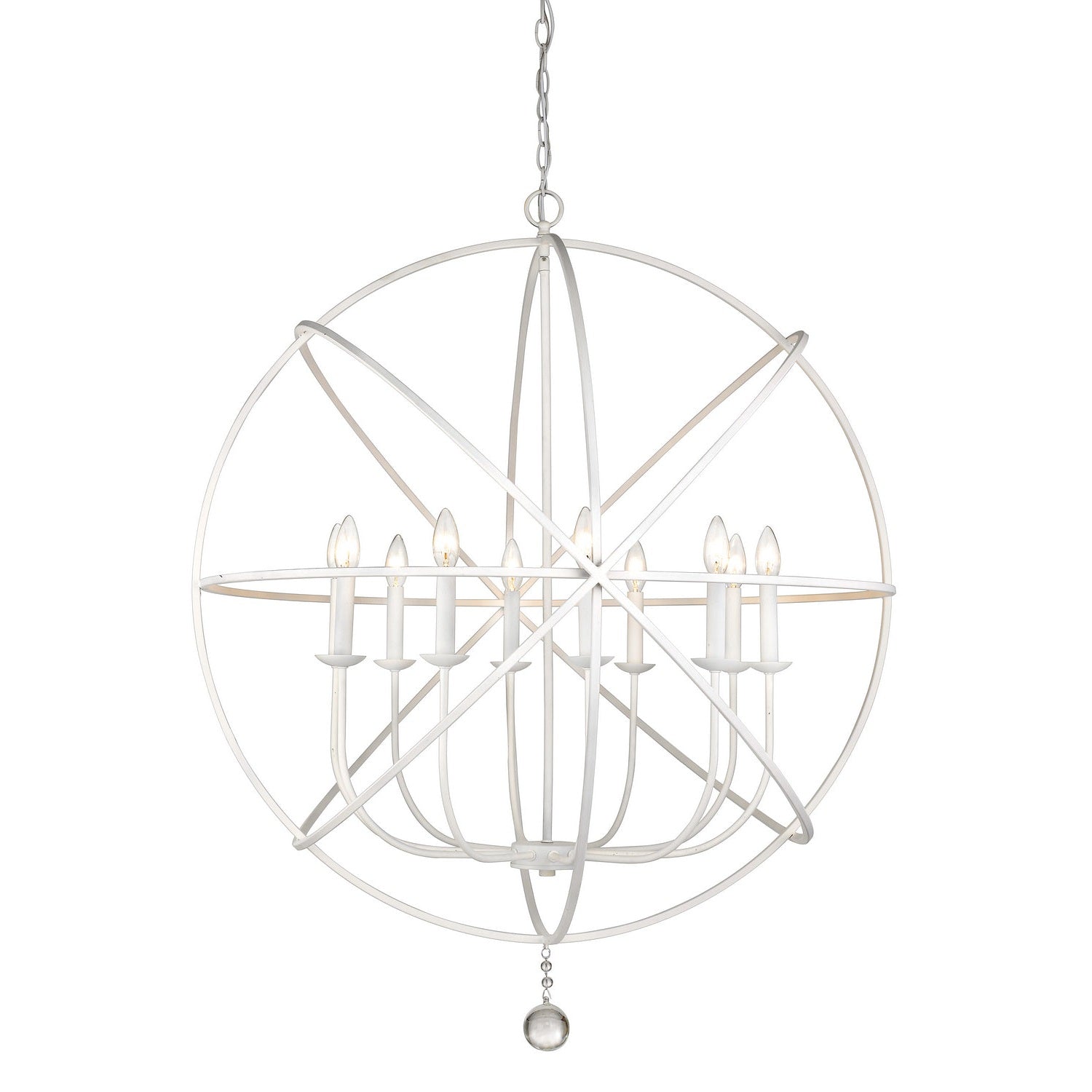 Z-Lite - 458-36MW - Ten Light Chandelier - Tull - Matte White