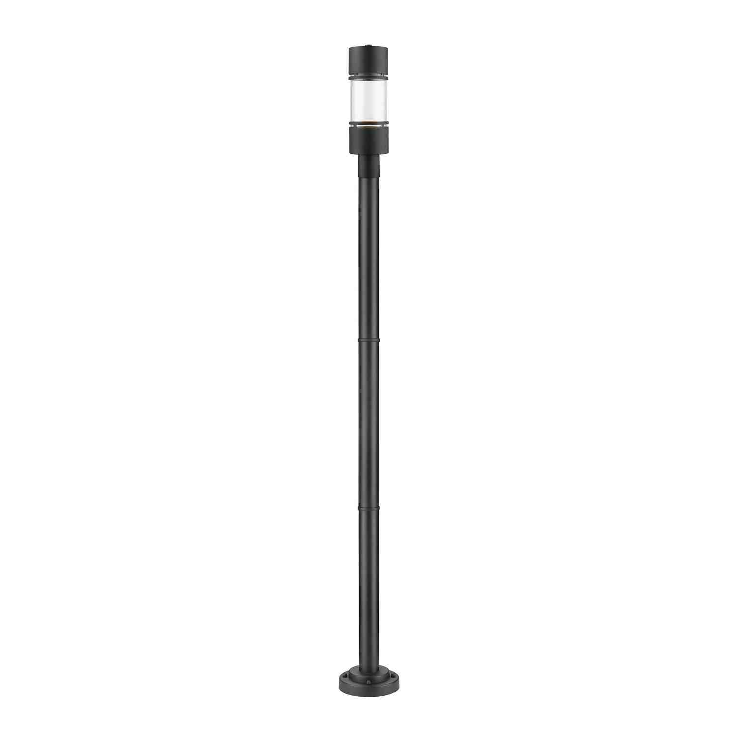 Z-Lite - 553PHB-567P-BK-LED - LED Outdoor Post Moun Fixture - Luminata - Black