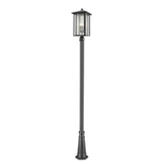 Z-Lite - 554PHXLR-519P-BK - Three Light Outdoor Post Mounted Fixture - Aspen - Black
