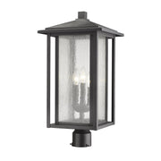 Z-Lite - 554PHXLR-BK - Three Light Outdoor Post Mount Fixture - Aspen - Black