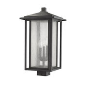 Z-Lite - 554PHXLS-BK - Three Light Outdoor Post Mount Fixture - Aspen - Black