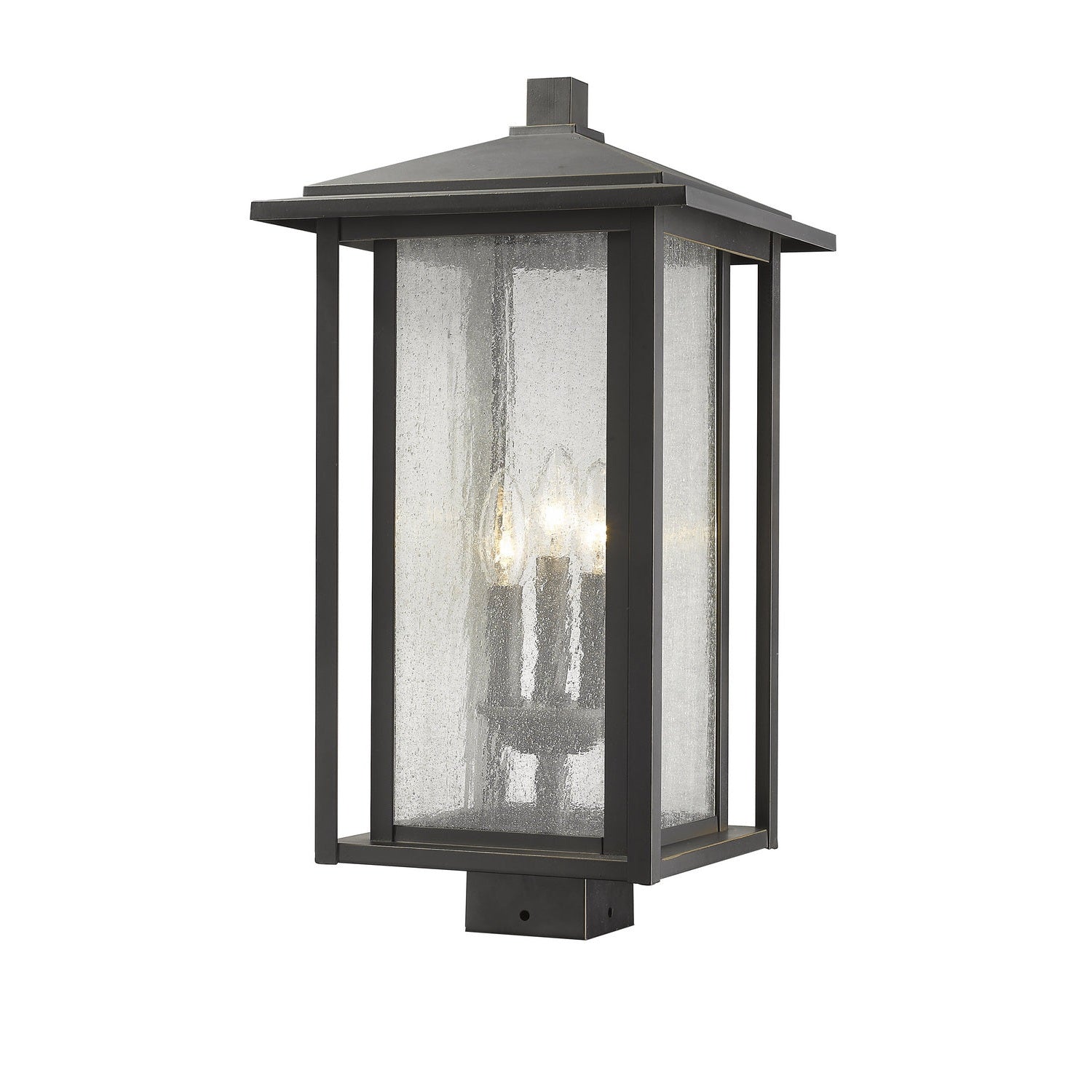 Z-Lite - 554PHXLS-ORB - Three Light Outdoor Post Mount Fixture - Aspen - Oil Rubbed Bronze
