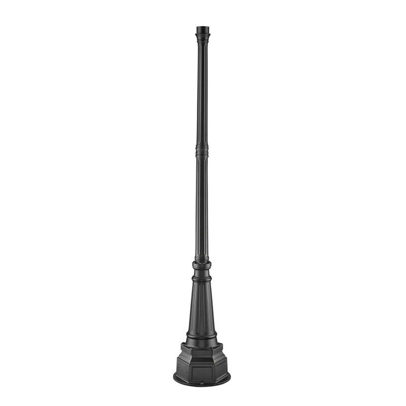 Z-Lite - 564P-BK - Light Outdoor Posts - Hardware - Outdoor Post - Black