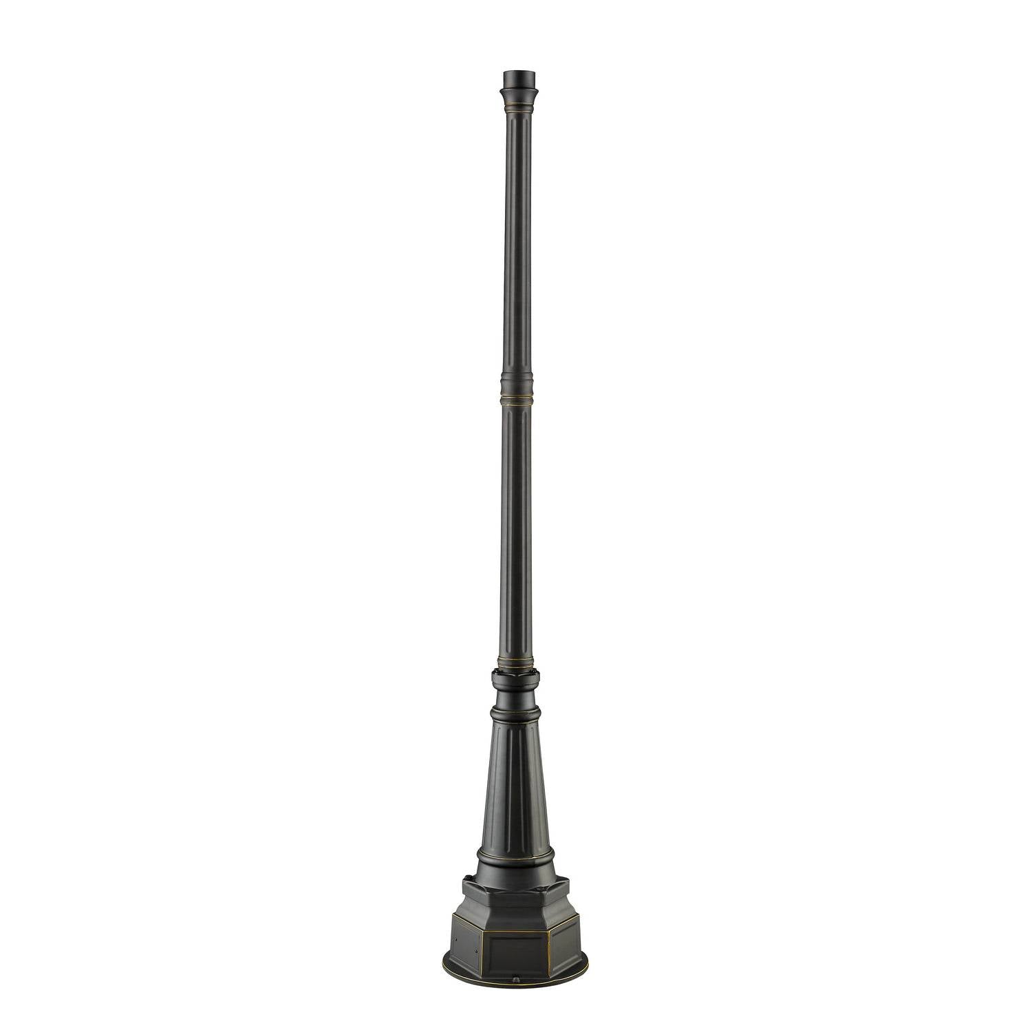 Z-Lite - 564P-ORB - Light Outdoor Posts - Hardware - Outdoor Post - Oil Rubbed Bronze