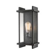 Z-Lite - 565M-BK - One Light Outdoor Wall Light - Fallow - Black