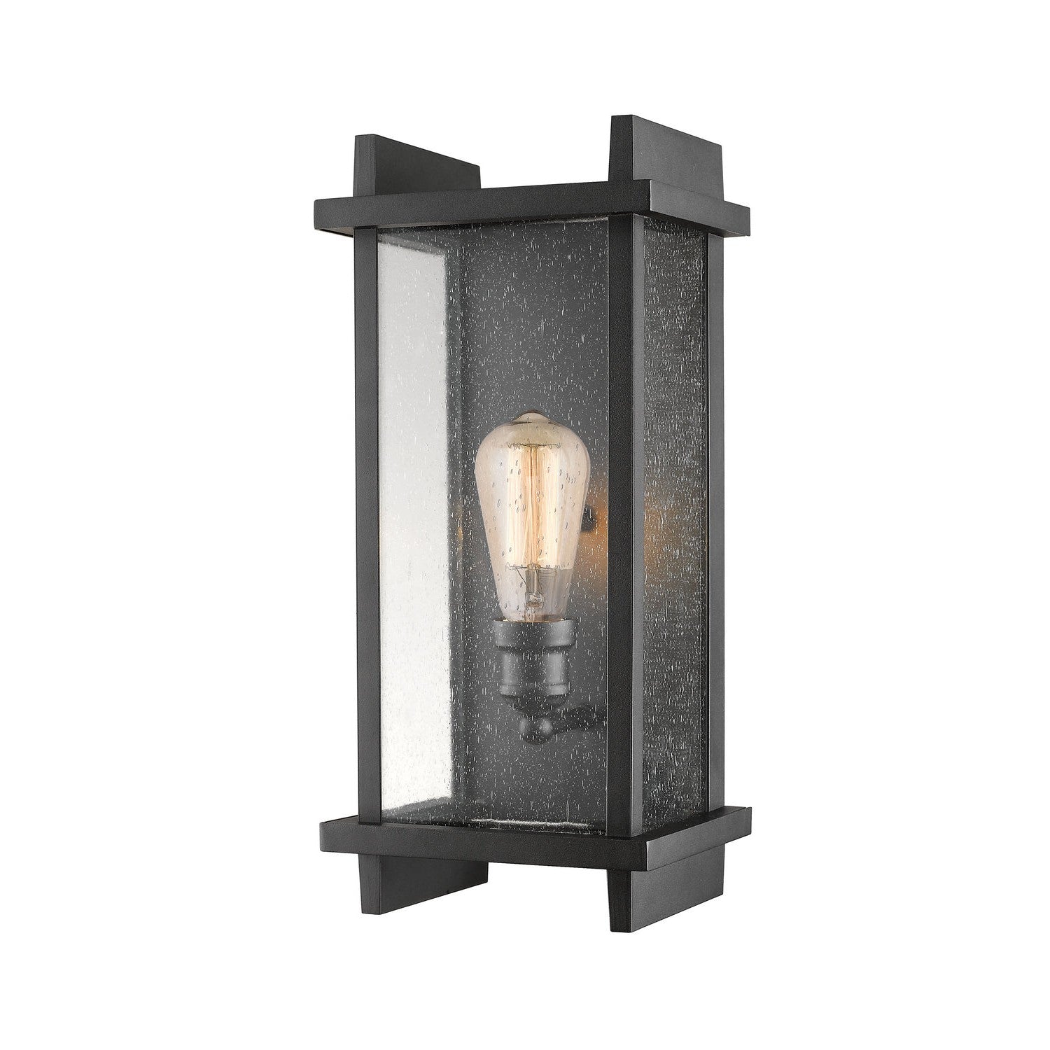 Z-Lite - 565M-BK - One Light Outdoor Wall Light - Fallow - Black