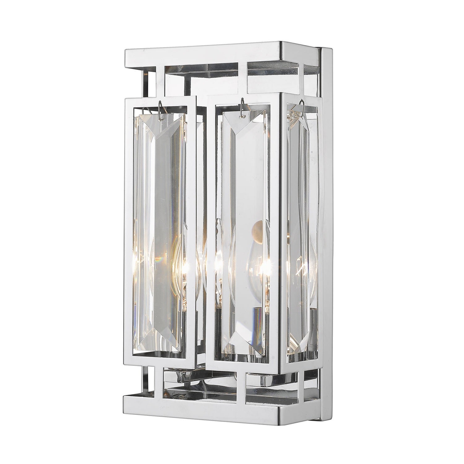 Z-Lite - 6006-2S-CH - Two Light Wall Sconce - Mersesse - Chrome