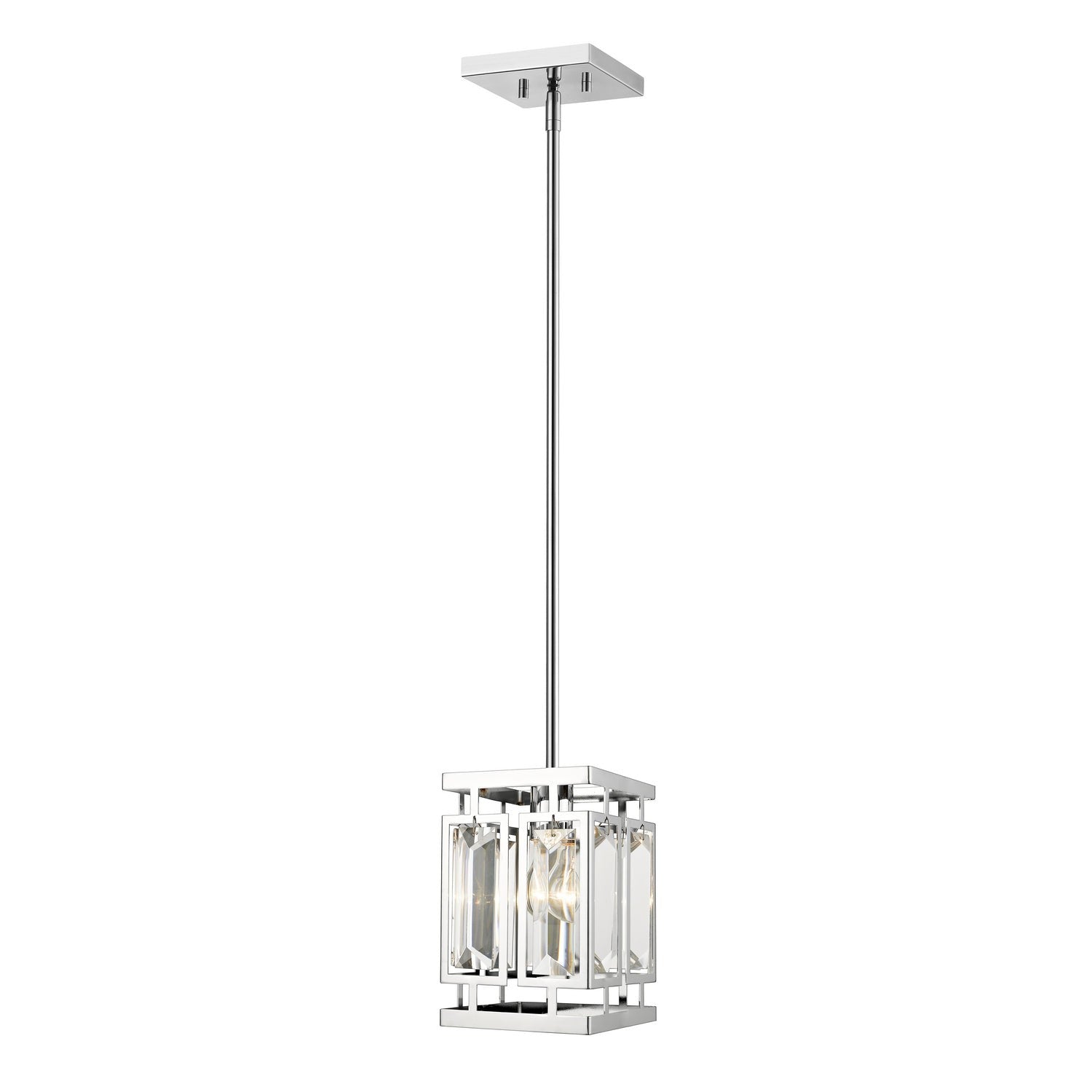 Z-Lite - 6006MP-CH - One Light Pendant - Mersesse - Chrome