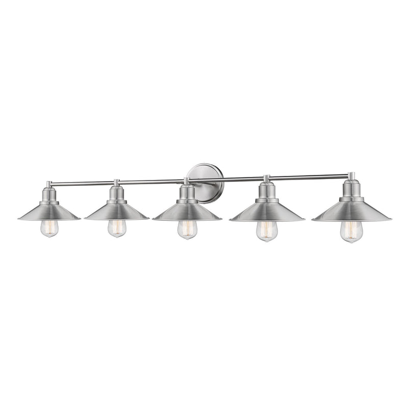 Z-Lite - 613-5V-BN - Five Light Vanity - Casa - Brushed Nickel