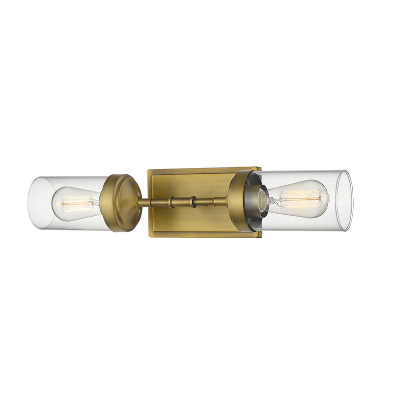 Z-Lite - 617-2S-FB - Two Light Wall Sconce - Calliope - Foundry Brass