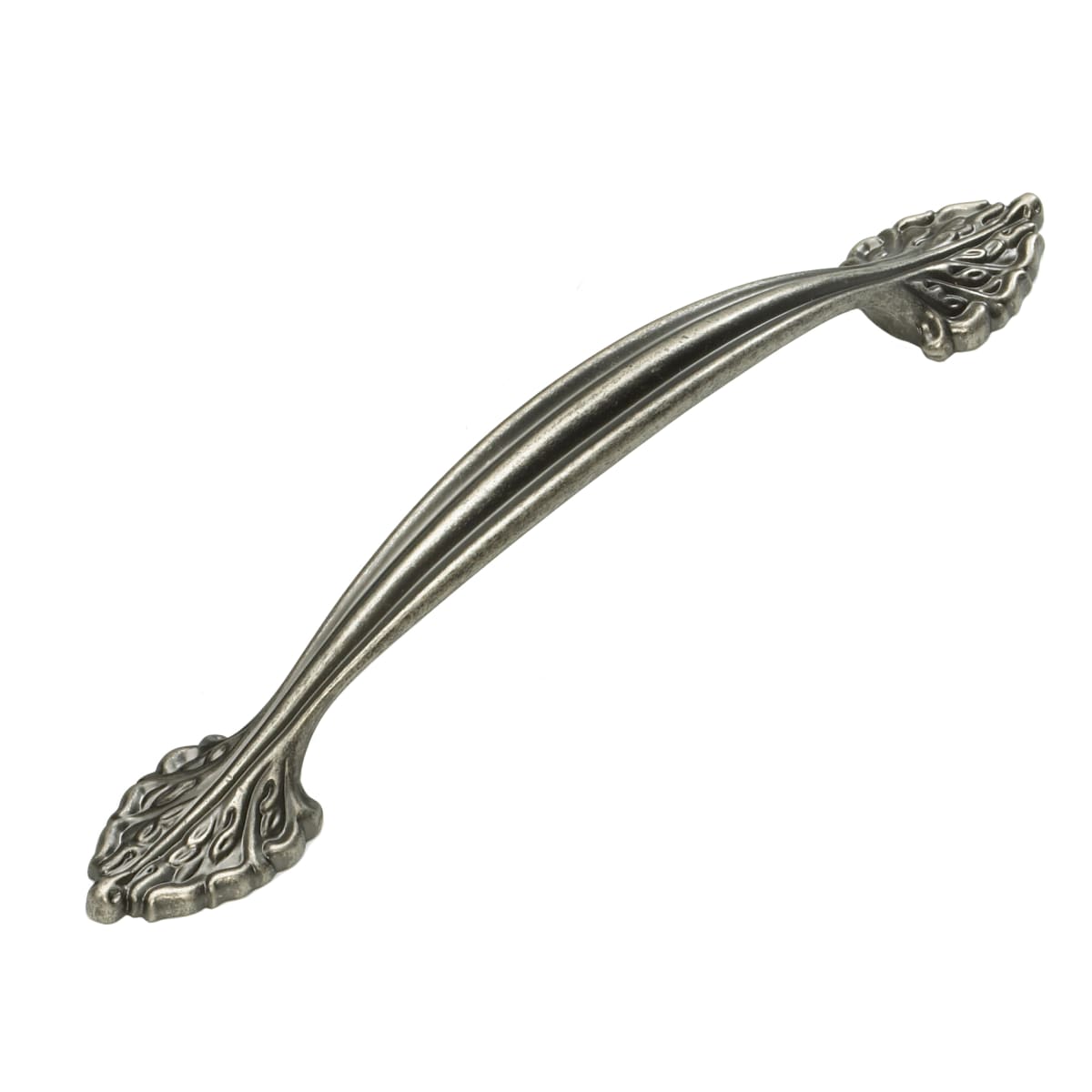 Corinthian 6" Center to Center Traditional Handle Solid Brass Cabinet Pull