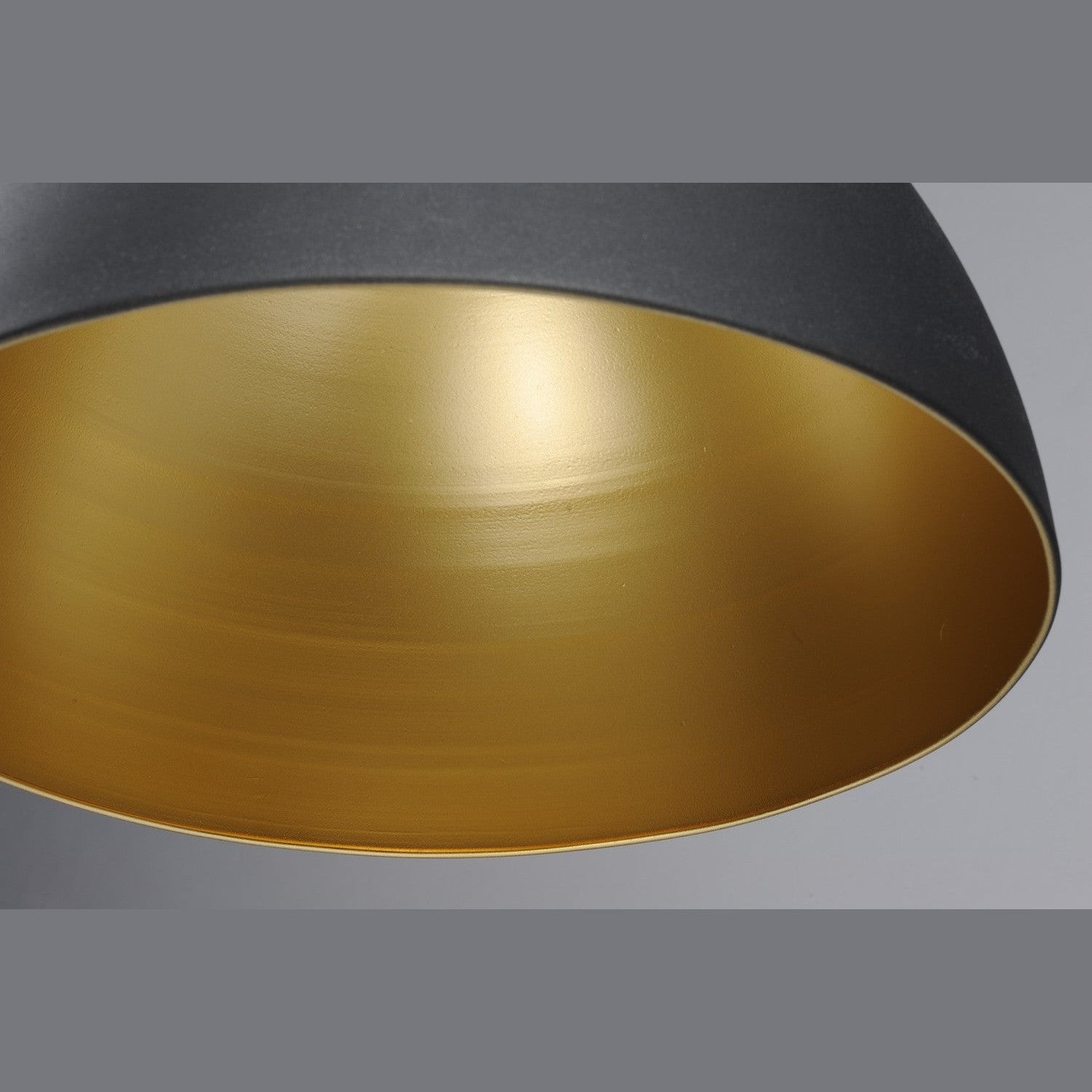 Maxim - 11024BKGLD - One Light Pendant - Cora - Black / Gold