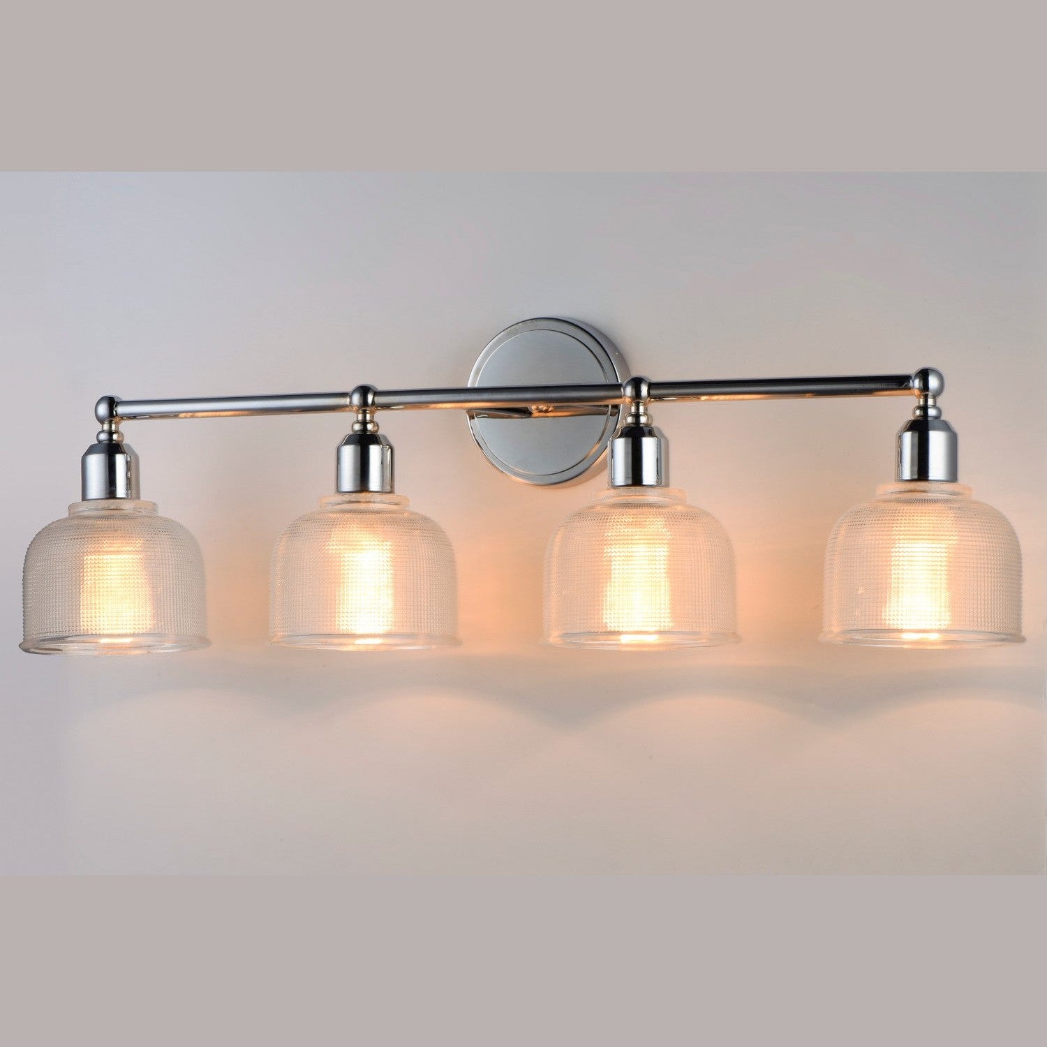 Maxim - 11324CLPC - Four Light Bath Vanity - Hollow - Polished Chrome