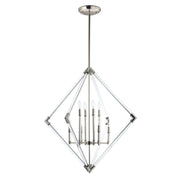 Maxim - 16106CLPN - Eight Light Pendant - Lucent - Polished Nickel