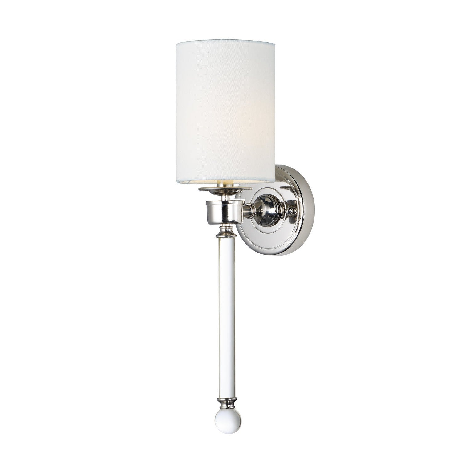 Maxim - 16109WTCLPN - One Light Wall Sconce - Lucent - Polished Nickel