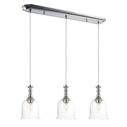 Maxim - 20473CLPN - Three Light Pendant - Centennial - Polished Nickel