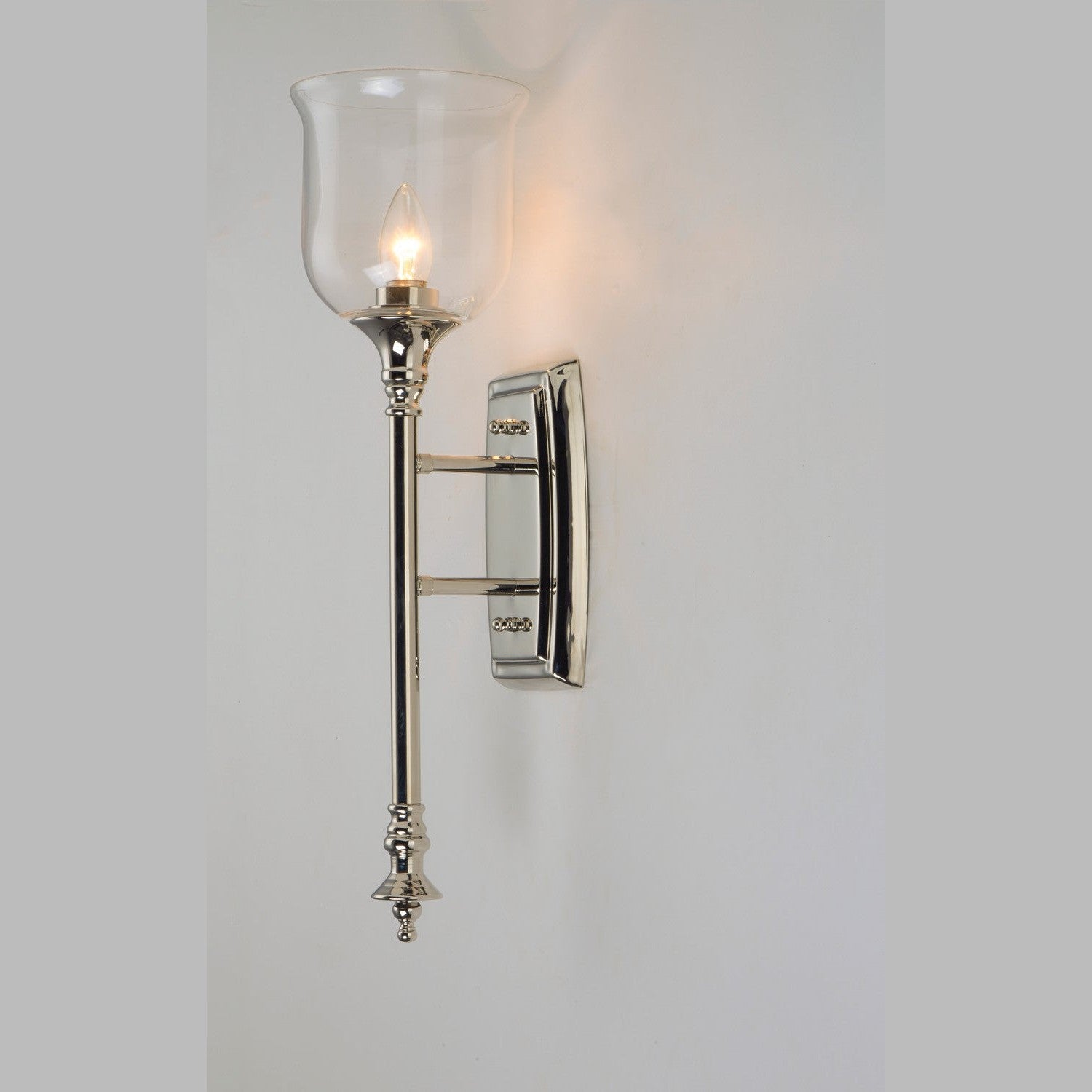 Maxim - 20479CLPN - One Light Wall Sconce - Centennial - Polished Nickel