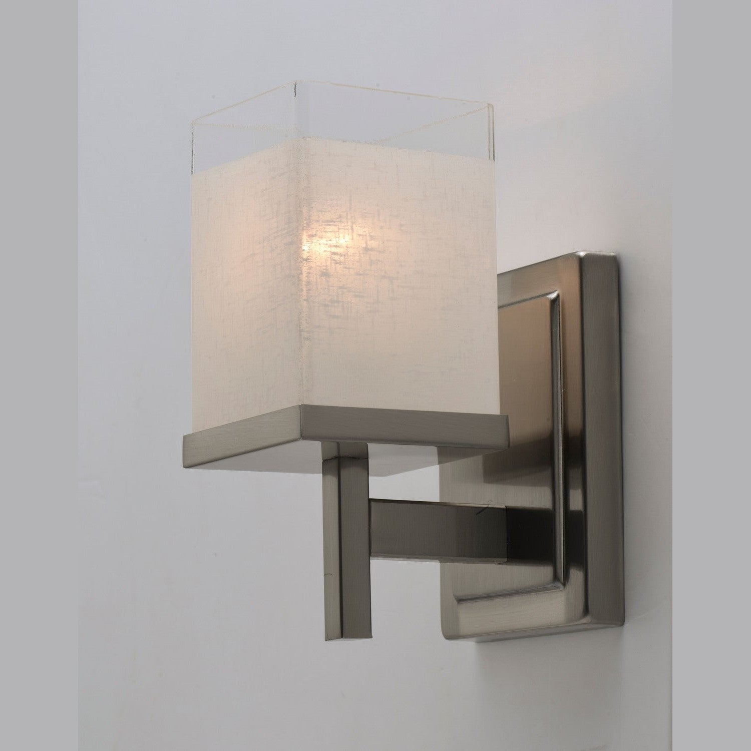 Maxim - 2151LNSN - One Light Bath Vanity - Tetra - Satin Nickel