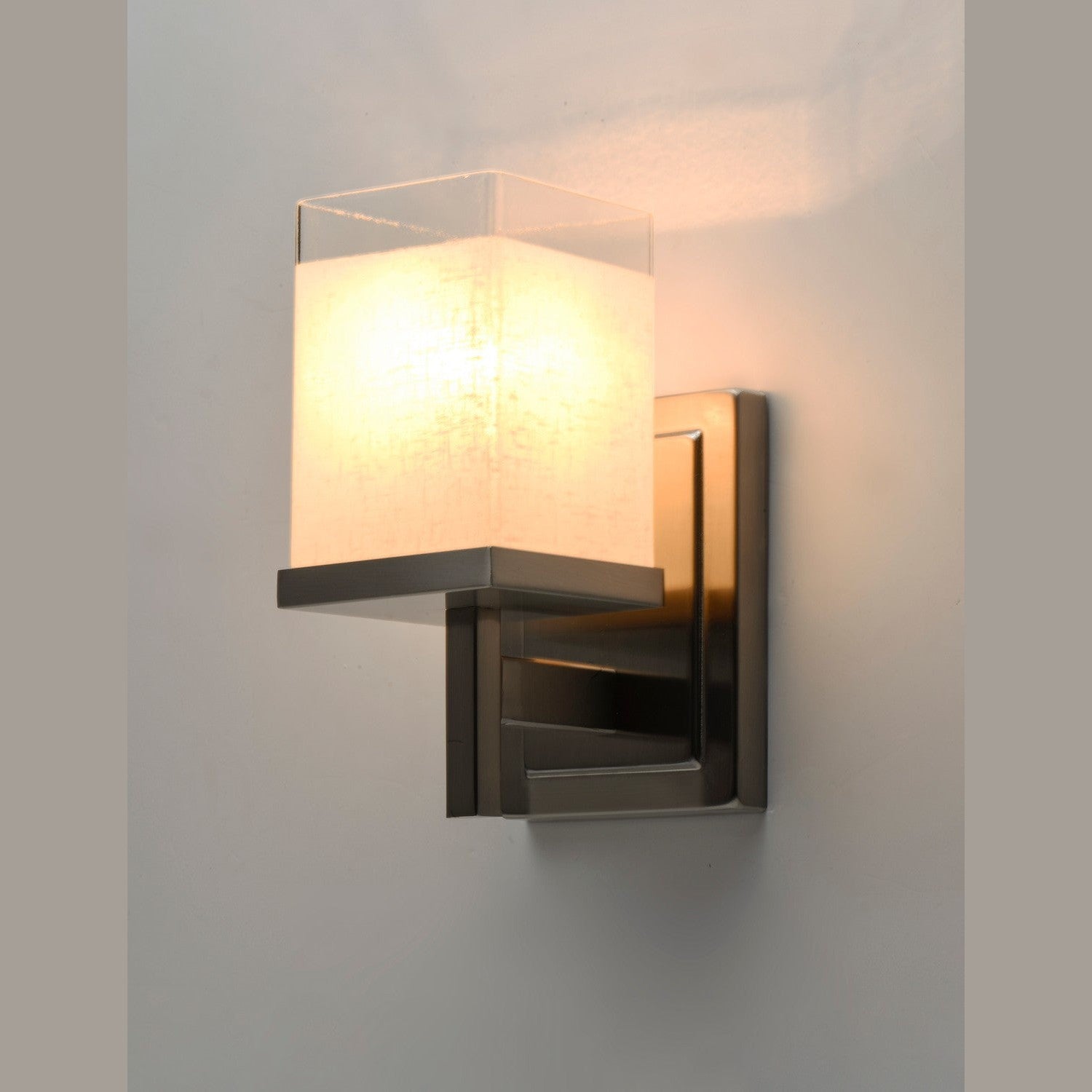Maxim - 2151LNSN - One Light Bath Vanity - Tetra - Satin Nickel