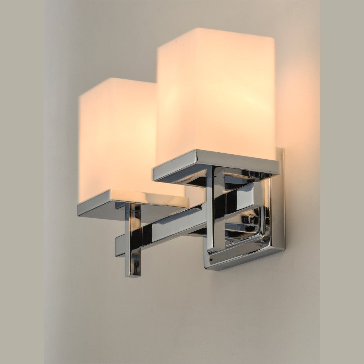 Maxim - 2152SWPC - Two Light Bath Vanity - Tetra - Polished Chrome