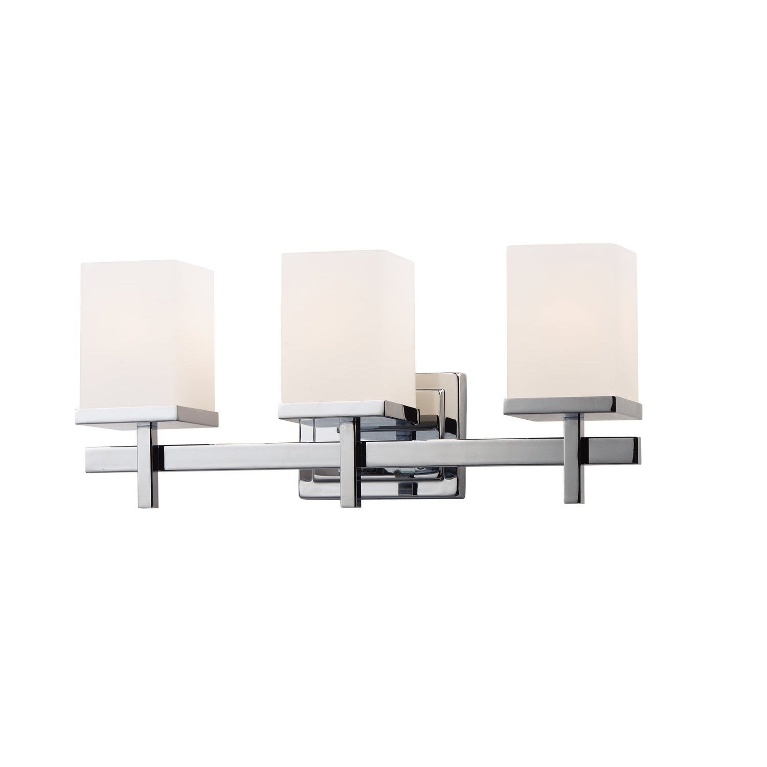 Maxim - 2153SWPC - Three Light Bath Vanity - Tetra - Polished Chrome