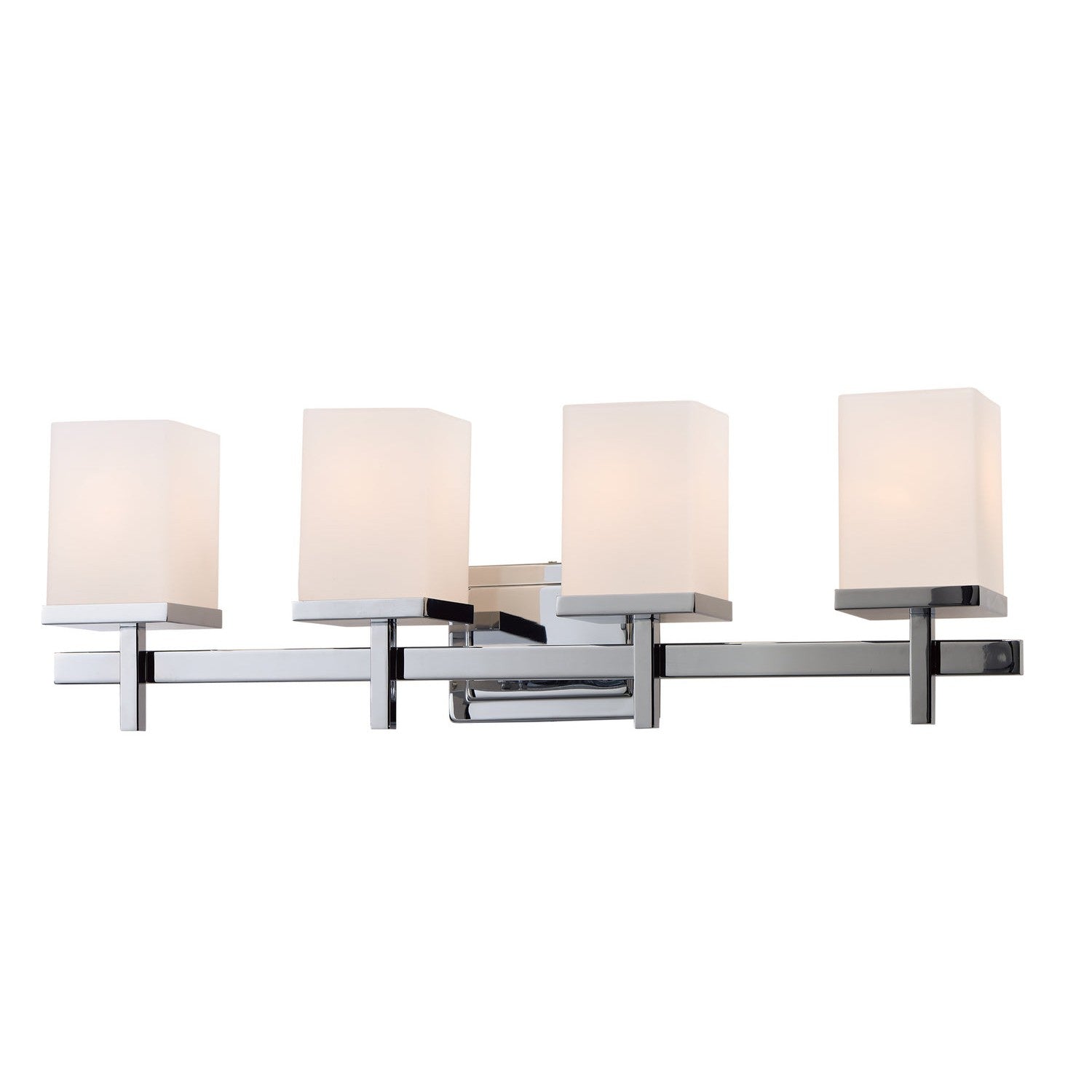 Maxim - 2154SWPC - Four Light Bath Vanity - Tetra - Polished Chrome