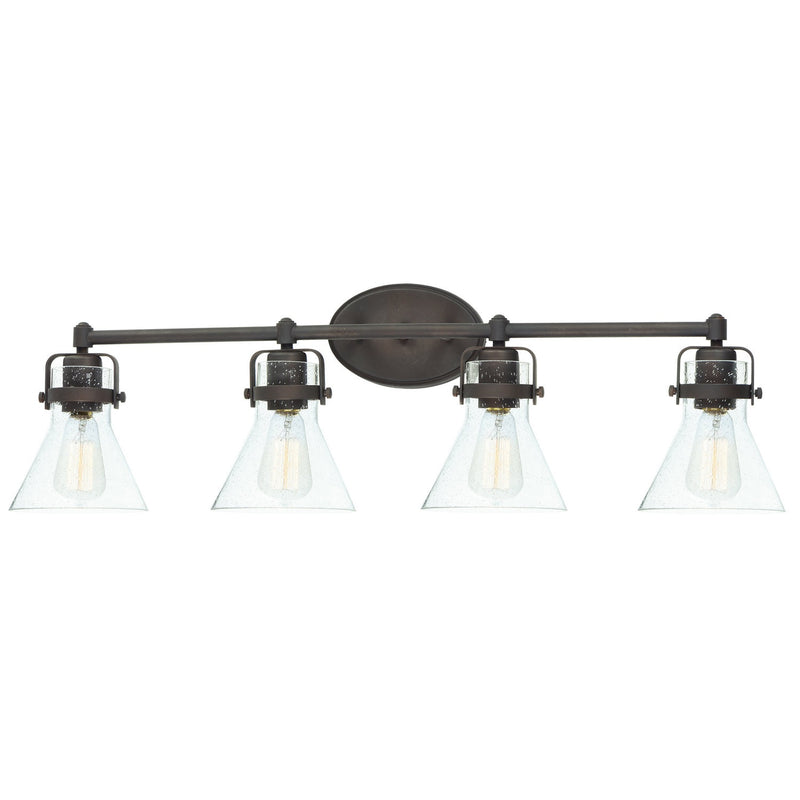Maxim - 26114CDOI - Four Light Bath Vanity - Seafarer - Oil Rubbed Bronze