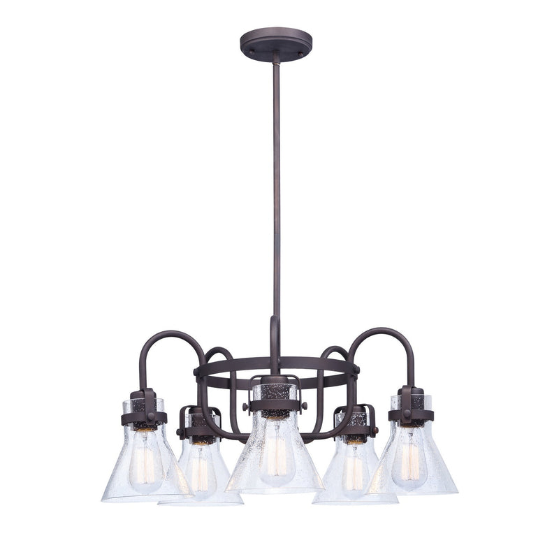 Maxim - 26117CDOI - Five Light Chandelier - Seafarer - Oil Rubbed Bronze