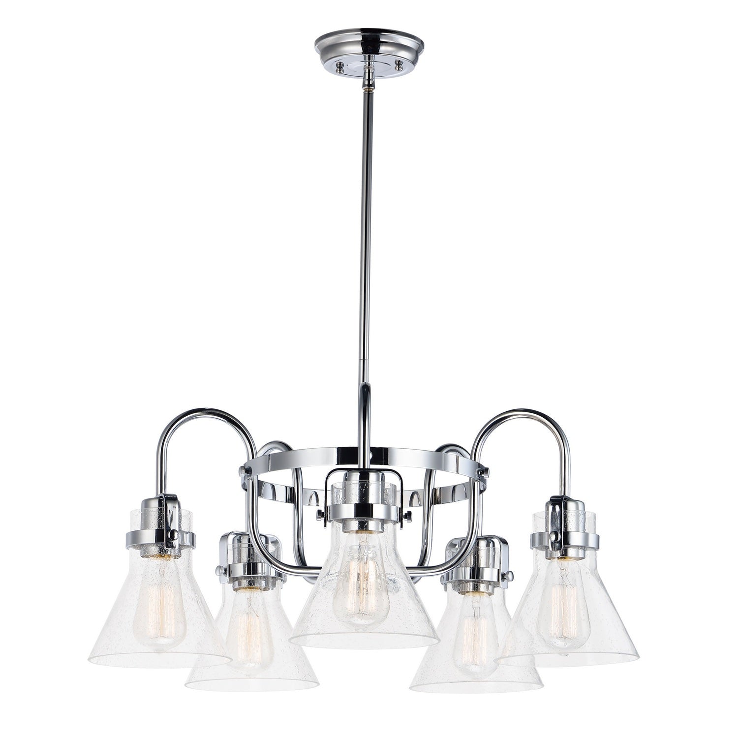 Maxim - 26117CDPC - Five Light Chandelier - Seafarer - Polished Chrome