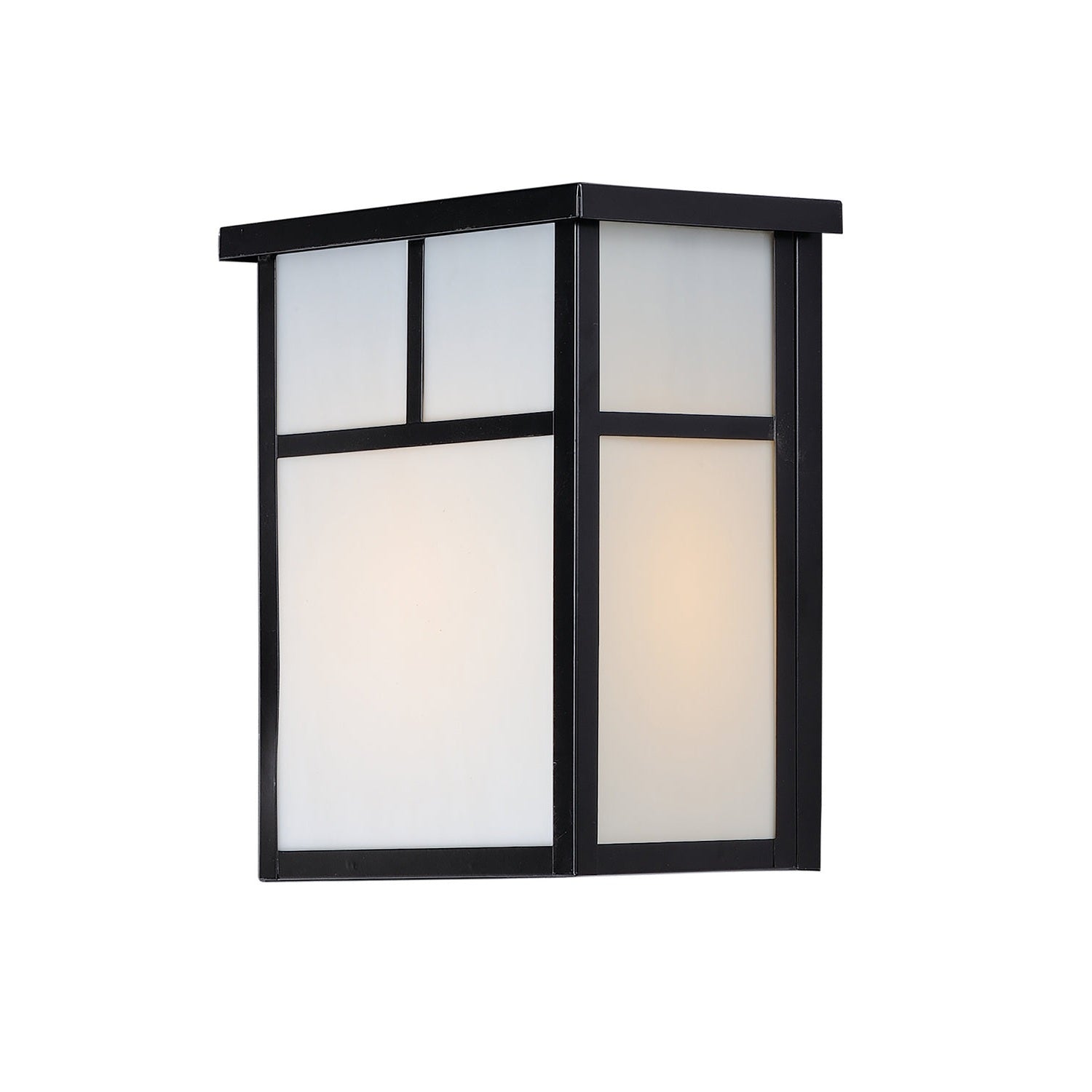 Maxim - 4051WTBK - Two Light Outdoor Wall Lantern - Coldwater - Black