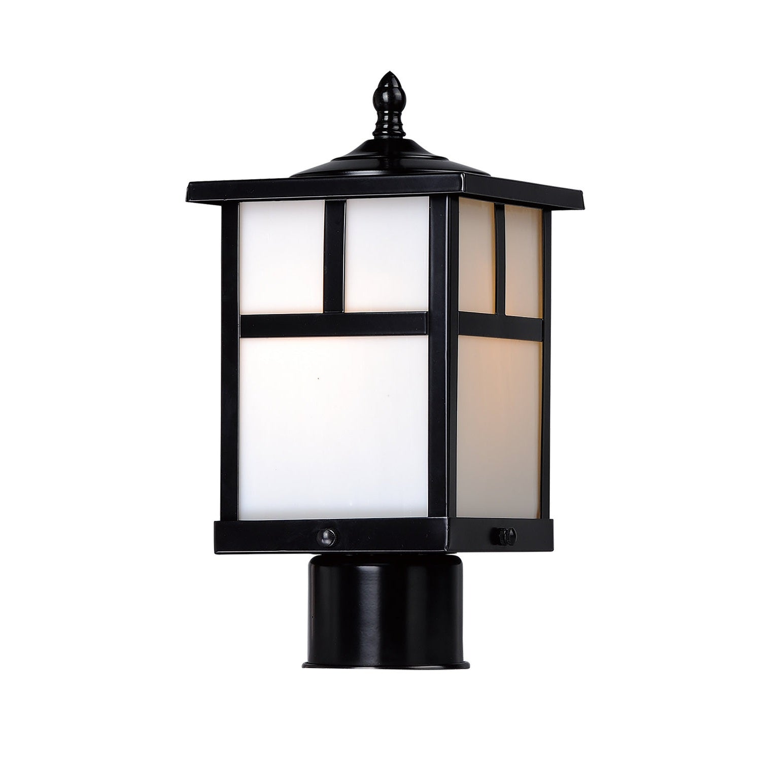 Maxim - 4055WTBK - One Light Outdoor Pole/Post Lantern - Coldwater - Black