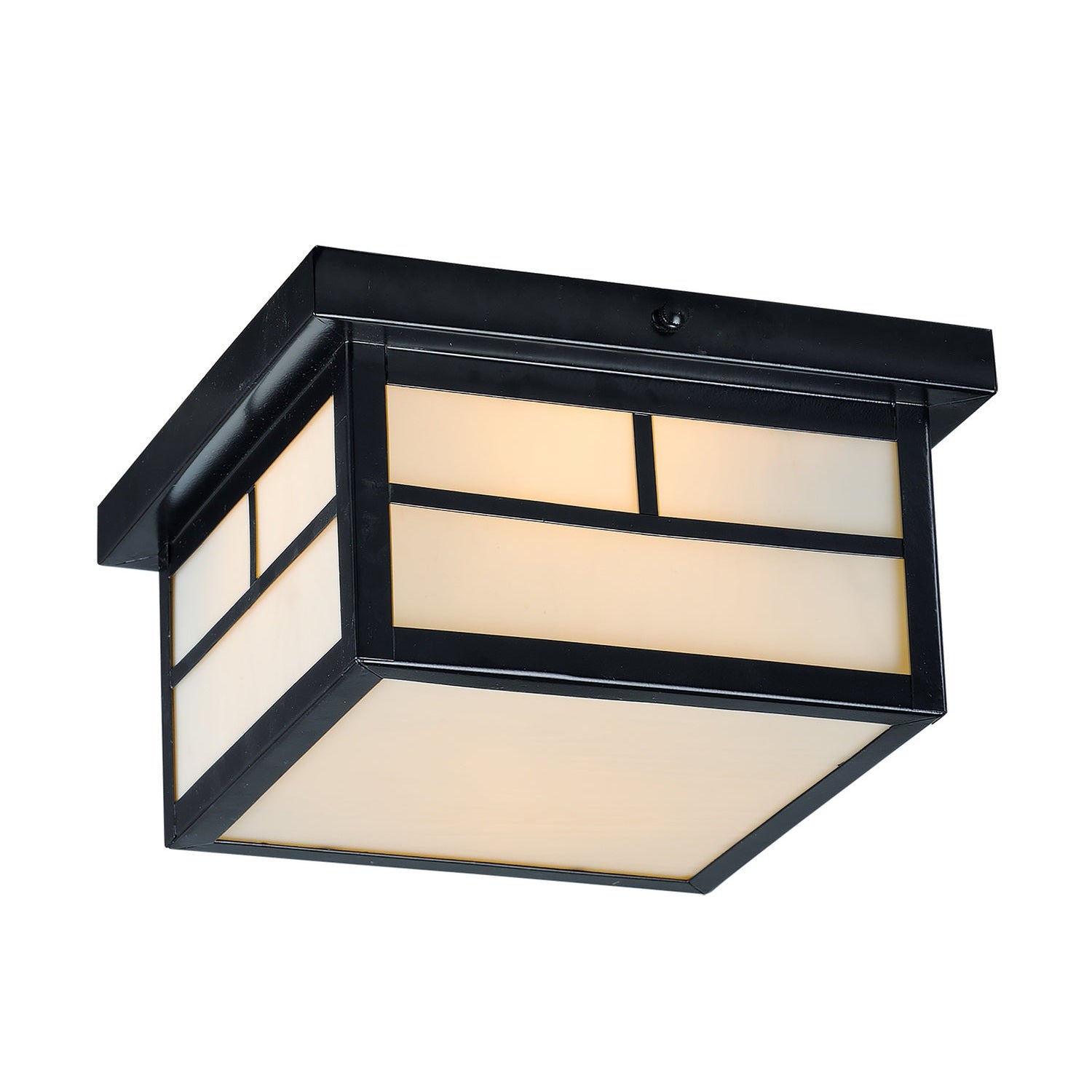Maxim - 4059WTBK - Two Light Outdoor Ceiling Mount - Coldwater - Black