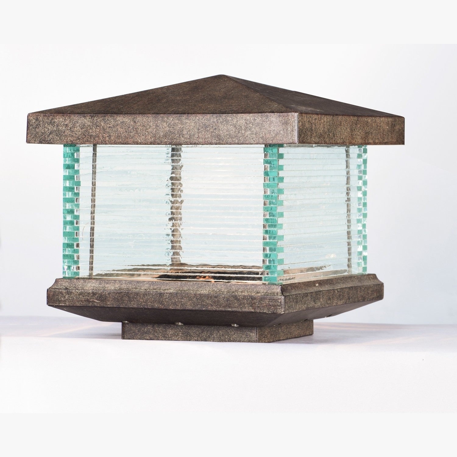 Maxim - 55736CLET - LED Outdoor Deck Lantern - Triumph VX LED - Earth Tone