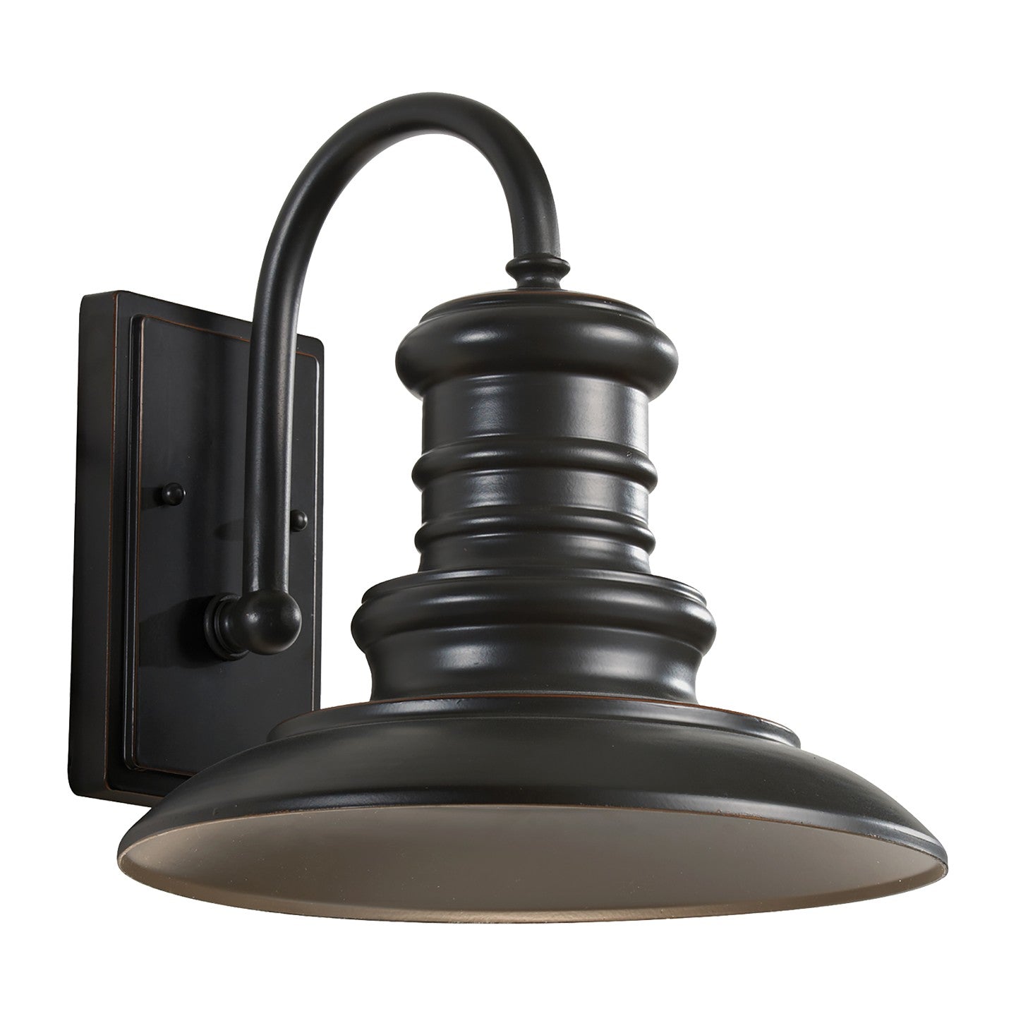 Generation Lighting - OL8601RSZ-L1 - LED Outdoor Wall Sconce - Redding Station - Restoration Bronze
